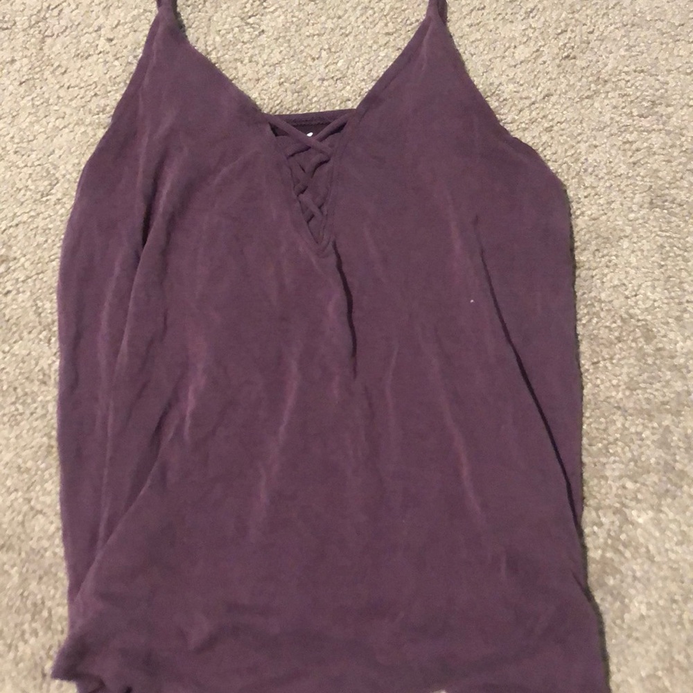 Purple tank top
